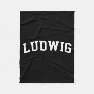 Ludwig fleece blanket