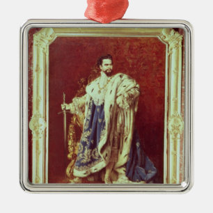Ludwig II  1887 Metal Tree Decoration