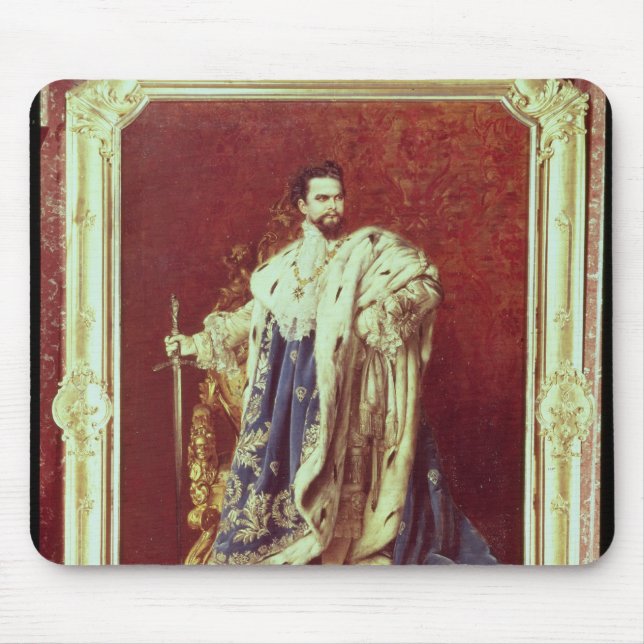 Ludwig II  1887 Mouse Mat (Front)
