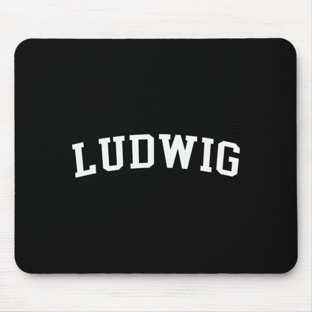Ludwig  mouse mat (Front)