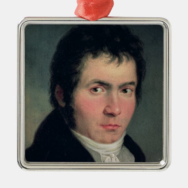 Ludwig van Beethoven , 1804 Metal Tree Decoration (Front)