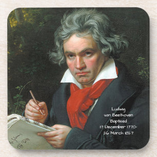 Ludwig van Beethoven, 1820 Coaster