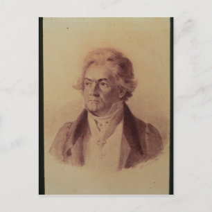 Ludwig van Beethoven , 1824 Postcard