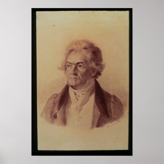 Ludwig van Beethoven , 1824 Poster (Front)