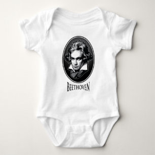 Ludwig van Beethoven Baby Bodysuit