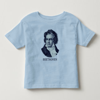 Ludwig van Beethoven, blue Toddler T-Shirt