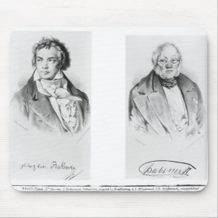 Ludwig van Beethoven & Francois-Antoine Habeneck Mouse Mat