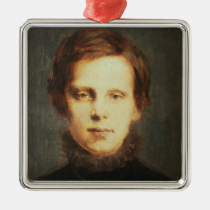 Ludwig van Beethoven , German composer Metal Tree Decoration