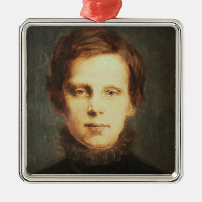 Ludwig van Beethoven , German composer Metal Tree Decoration (Front)