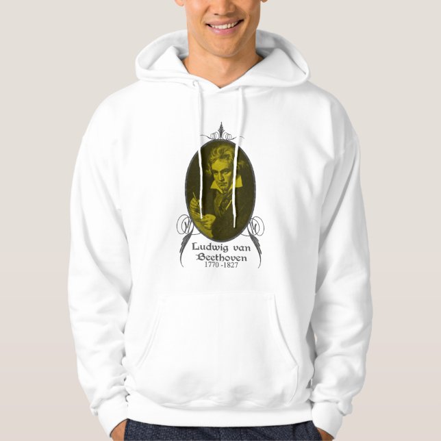 Ludwig van Beethoven Hoodie (Front)