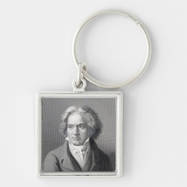Ludwig van Beethoven Key Ring (Front)