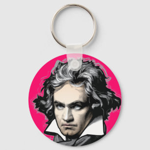 Ludwig van Beethoven Key Ring