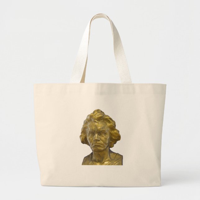 Ludwig van Beethoven Large Tote Bag (Front)