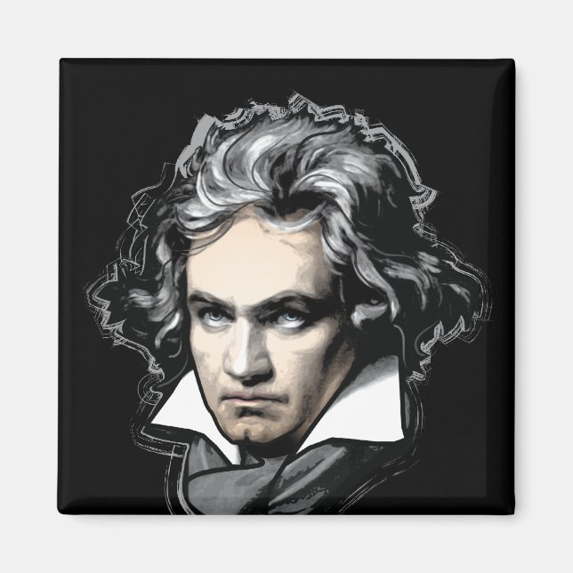 Ludwig van Beethoven Magnet (Front)