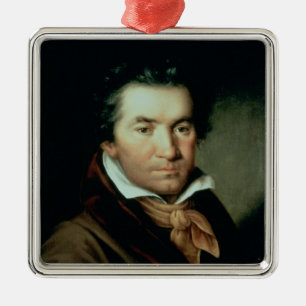Ludwig van Beethoven Metal Tree Decoration