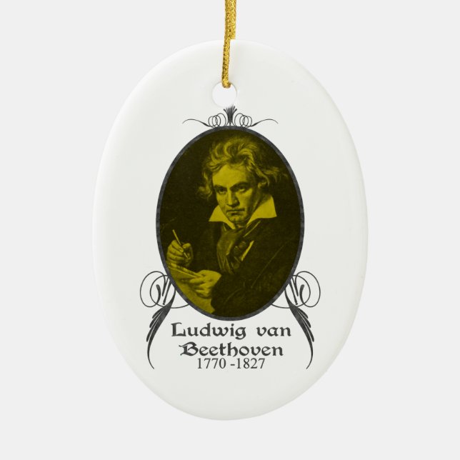 Ludwig van Beethoven Ornament (Front)
