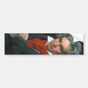 Ludwig van Beethoven Portrait Bumper Sticker