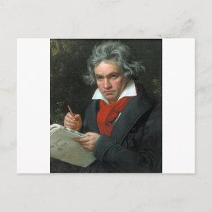 Ludwig van Beethoven Portrait Postcard