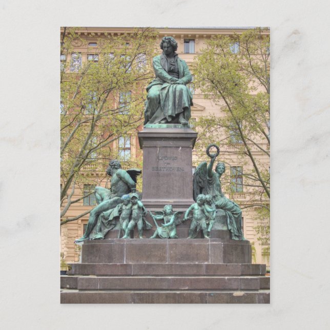 Ludwig Van Beethoven Postcard (Front)