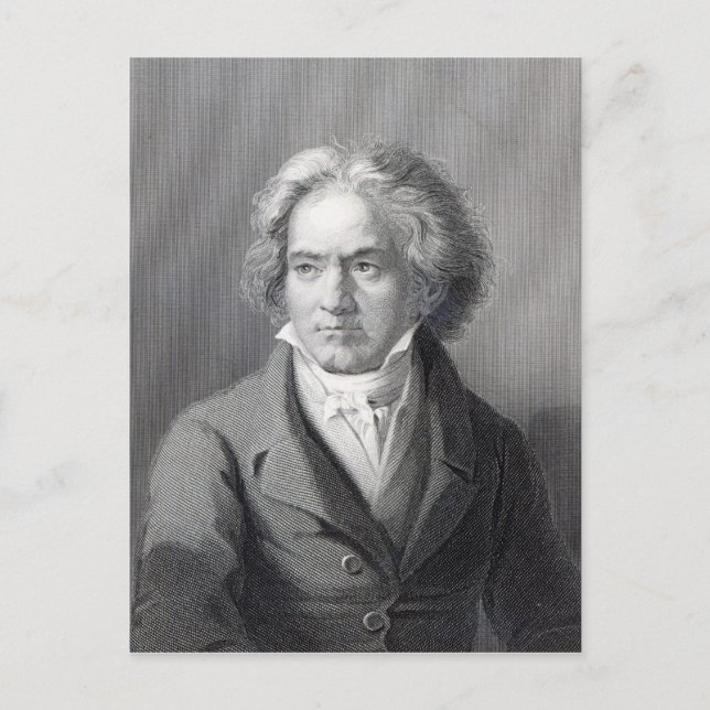 Ludwig van Beethoven Postcard (Front)