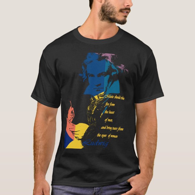 Ludwig van Beethoven T-Shirt (Front)