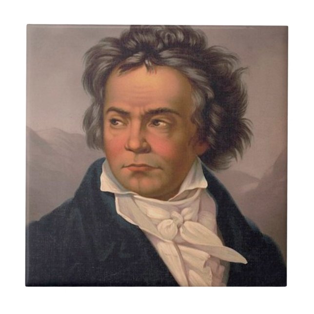 Ludwig Van Beethoven Tile (Front)