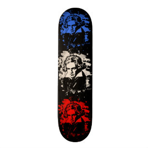 Ludwig Van Beethoven Tribute - bleached Skateboard