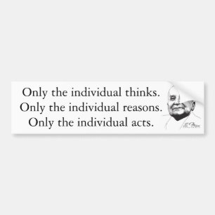 Ludwig von Mises Bumper Sticker