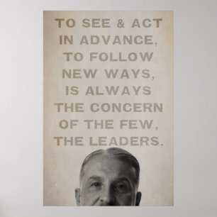 Ludwig von Mises Leaders Print