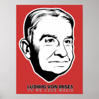 Ludwig von Mises Poster