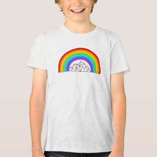 LUE Outdoors Pride Mountains Tri-Blend Shirt
