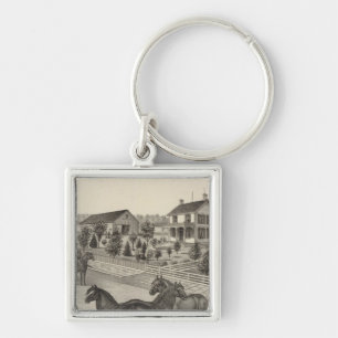 Luellen and Fox, Residence of John Fox, Kansas Key Ring