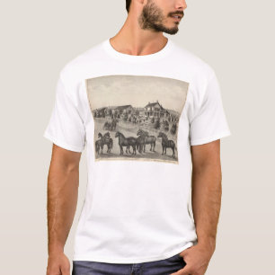Luellen and Fox, Residence of John Fox, Kansas T-Shirt