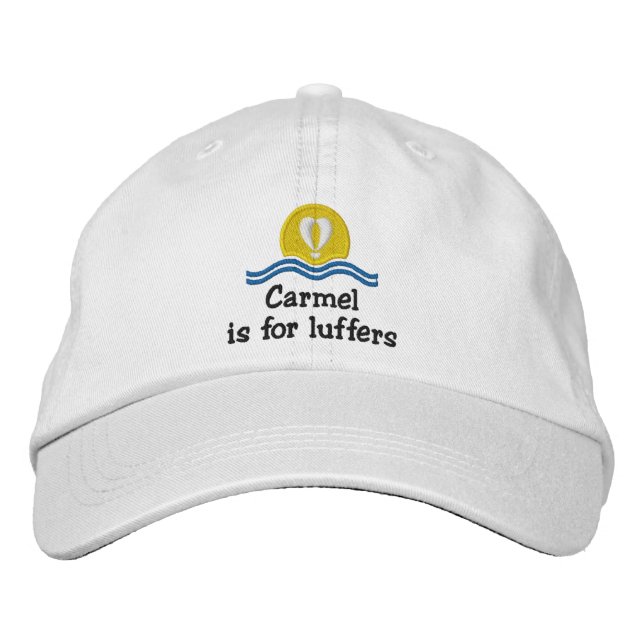Luffers Sunset_Carmel Embroidered Hat (Front)