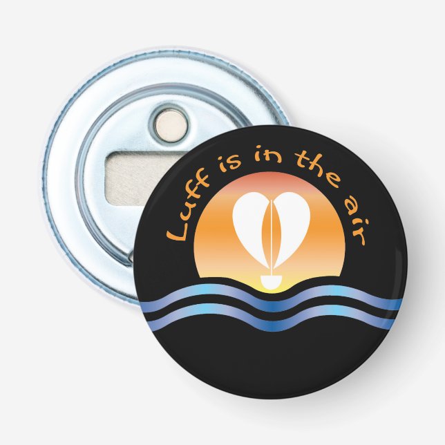 Luffers Sunset_Luff is in the air Bottle Opener (Front)