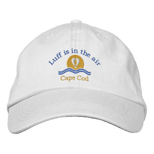 Luffers Sunset_Luff is in the air Cape Cod Embroidered Hat