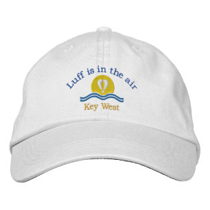 Luffers Sunset_Luff is in the air Key West Embroidered Hat