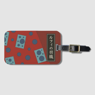 luffy kimino luggage tag