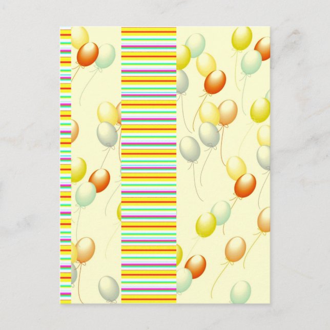 Luftballons Postcard (Front)