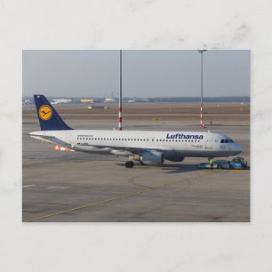 Lufthansa A320-211 Postcard