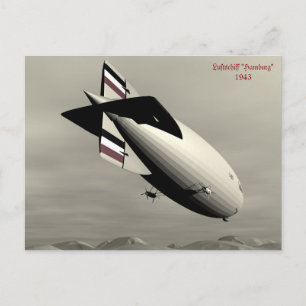 Luftschiff "Hamburg" Postcard