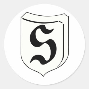 Luftwaffe JG26 Abbeville Boys Classic Round Sticker