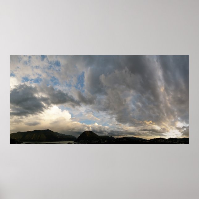Lugano before the storm poster (Front)