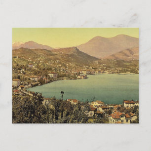 Lugano, from San Salvatore, Tessin, Switzerland vi Postcard