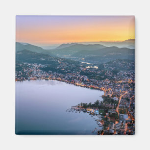 Lugano Switzerland Magnet