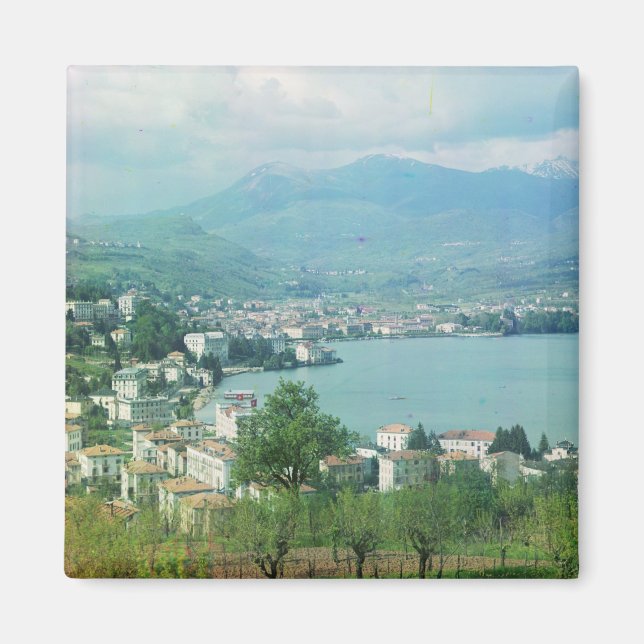 Lugano Switzerland Magnet (Front)