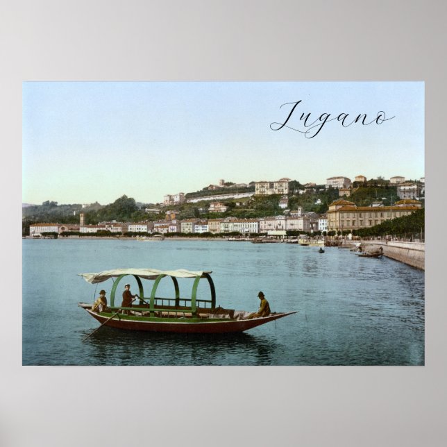 Lugano, Switzerland Poster (Front)