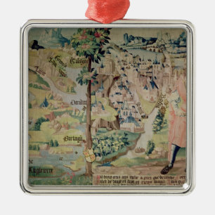 Lugdus Metal Tree Decoration