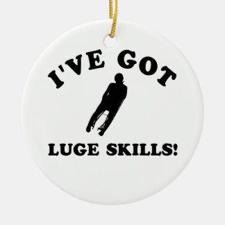 luge skill gift items ceramic tree decoration