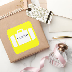 Personalised luggage stickers online